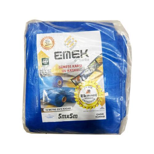 Çadır Kumaşı Branda Tente UV Güneşlik Gölgelik Koruma Yağmur Su Geçirmez - 5x5 Metre - 1 Paket