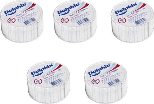 Dantel Görünümlü Kağıt Bardak Altlığı - Çay Bardağı Kağıt Altlığı - 5 Adet 500'lü Paket
