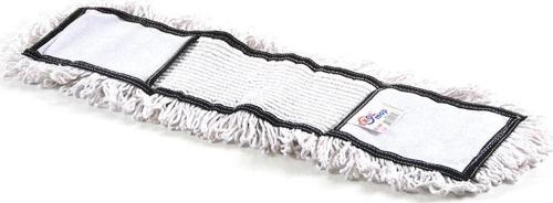 Nemli Palet Yedek Mop Paspas Başlığı - 60 Cm. / Nem Alıcı Mop - Pamuklu / Beyaz - 10 Adet