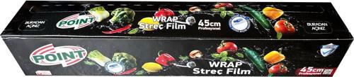 Şeffaf Mutfak Rulo Streç Film Folyo - 45 Cm. x 250 Metre - Gıdaya Uygun - 1 Paket
