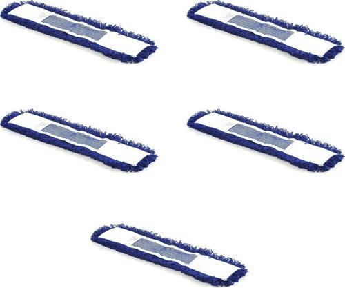 Orlon Nemli Palet Tablet Toz Toplama Statik Mop - Mavi - 50 Cm. - 5 Adet
