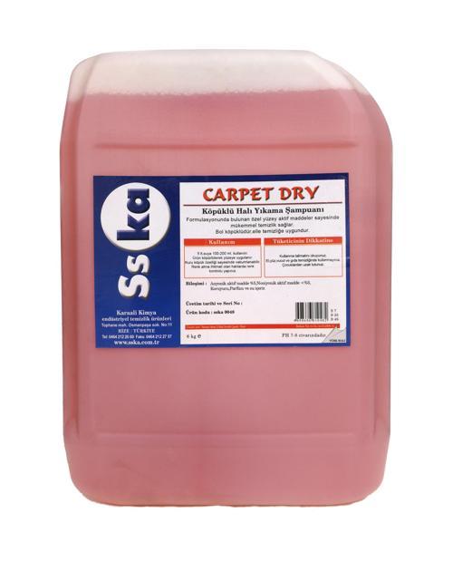 Elde Halı Yıkama Şampuanı / Çok Köpüren Tekstil Leke Sökücü / 5 Kg. / Bidon