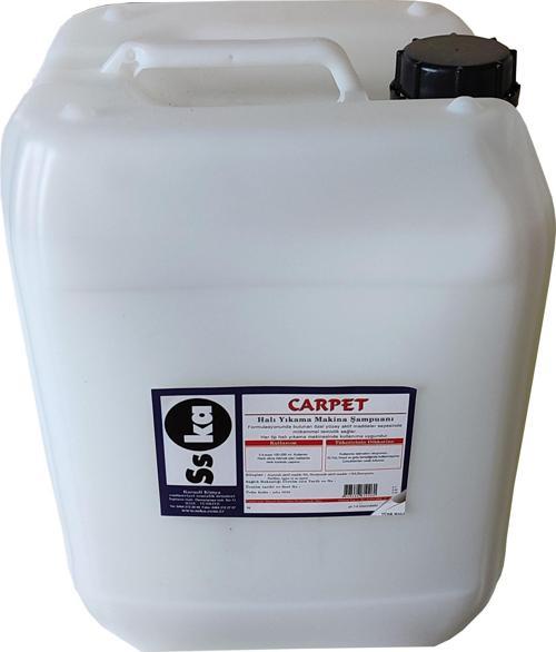 Halı Yıkama Makine Şampuanı Deterjanı / Az Köpüren Matik Halı Şampuanı / 20 Kg. / Bidon