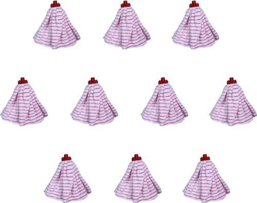 Wellsoft Tesa Yedek Mop / Islak Mop / Paspas Ucu / Püskül - Mikrofiber - 10 Adet
