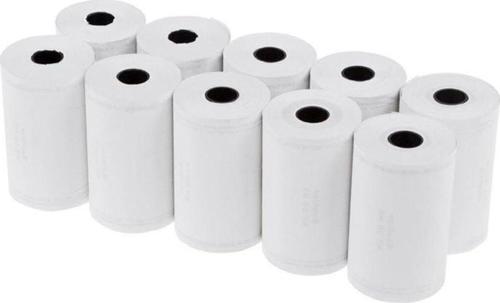 Termal Pos Yazar Kasa Rulosu - Pos Kağıdı - Beyaz - 56 mm x 12 Metre - 10 Adetlik 1 Paket