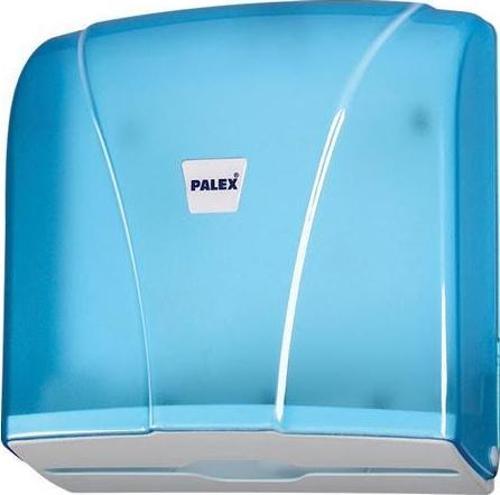 Z Katlama Dispenser Kağıt Havlu Dispenseri Aparatı - Şeffaf Mavi - Plastik - 27 Cm. - 1 Adet