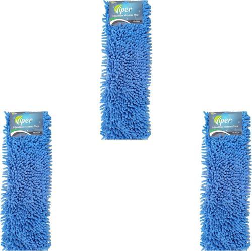 Mikrofiber Islak Kuru Nemli Makarna Şönil Palet Tablet Mop Yedeği - 40 Cm. - 3 Adet