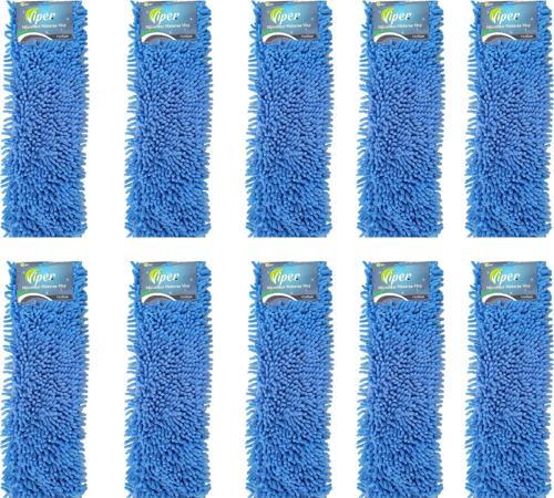 Mikroifber Islak Kuru Nemli Makarna Şönil Palet Tablet Mop Yedeği - 40 Cm. - 10 Adet