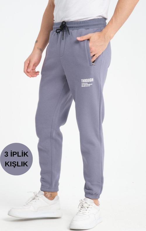 3 İplik Kışlık 6003 Erkek Eşofman Altı