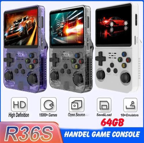 R36S 64 GB Retro Oyun Konsolu