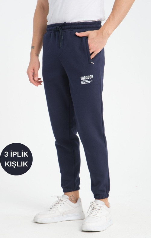 3 İplik Kışlık 6003 Erkek Eşofman Altı