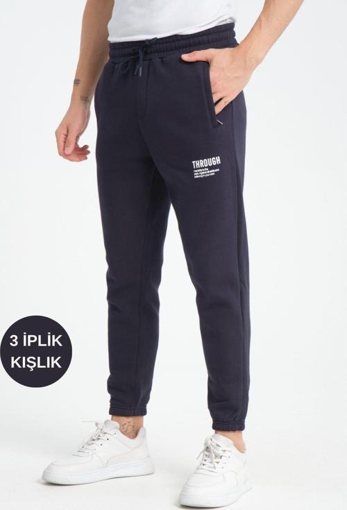 3 İplik Kışlık 6003 Erkek Eşofman Altı