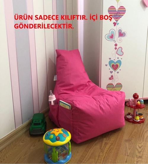 Açelya Çocuk(1-8 Yaş) Armut Koltuk Kılıfı ( Ürün Sadece Kılıftır. İçi Boş Gönderilecektir. )