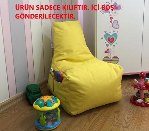 Açelya Çocuk(1-8 Yaş) Armut Koltuk Kılıfı ( Ürün Sadece Kılıftır. İçi Boş Gönderilecektir. )