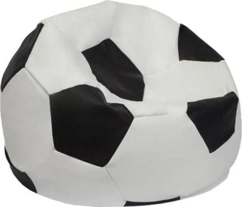 Suni Deri Çocuk Puf Futbol Topu Armut Koltuk