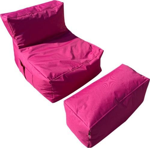 Xxl Armut Koltuk Ve Ayakucu Pufu Pembe