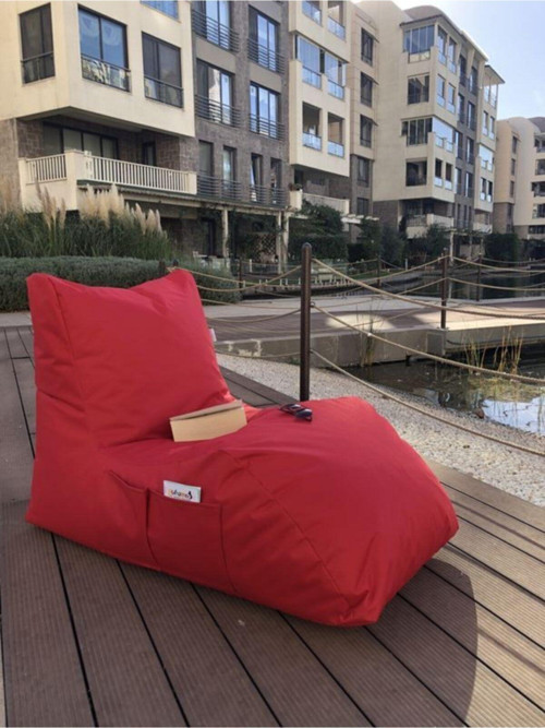 Daybed Armut Koltuk Kırmızı
