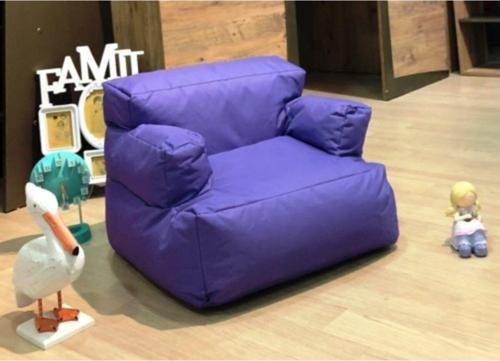 Mini Relax Armut Puf Koltuk Mor ( 1-8 Yaş )