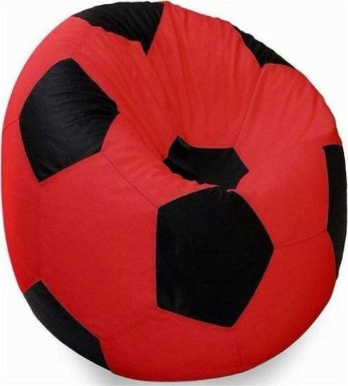 Xl Büyük Boy Futbol Topu Puf Armut Koltuk Suni Deri