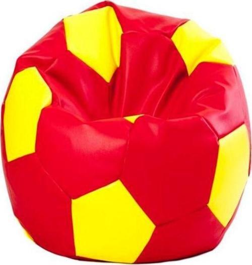 Xl Büyük Boy Futbol Topu Puf Armut Koltuk Suni Deri