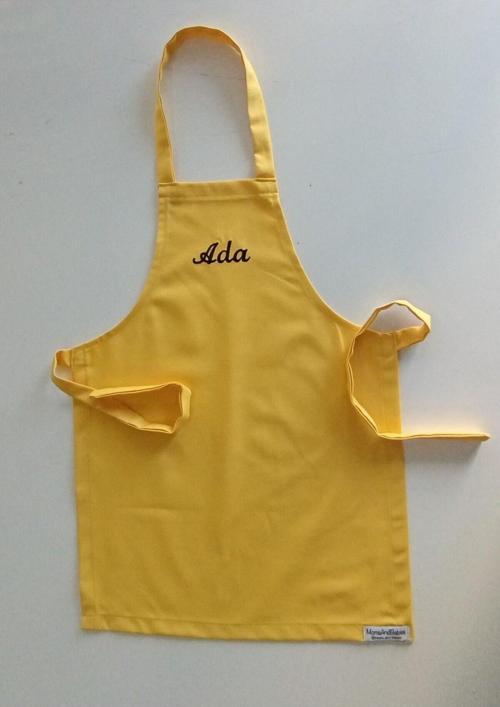 Çocuk Mutfak Ve Etkinlik Önlüğü Su İtici Leke Tutmaz Kumaş İsme Özel 0-14 Yaş