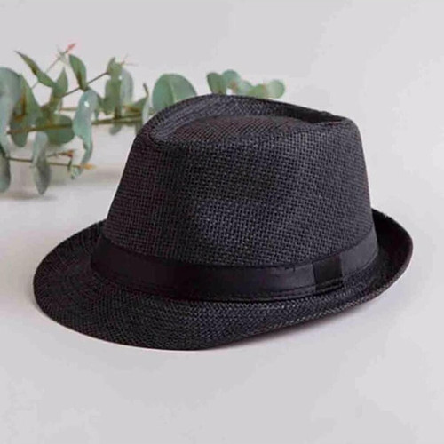 Unisex Yazlık Hasır Fötr Şapka