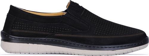 325 Mertto Siyah Nubuk Erkek Loafer Ayakkabı