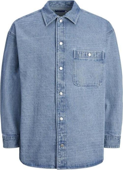 Santorını Denım Overshırt Erkek Jean Ceket 12250602