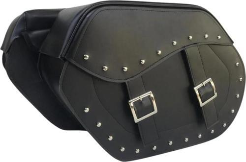 Yan Çanta Takımı 2li Suni Deri Heybe Dh01 Büyük Chopper