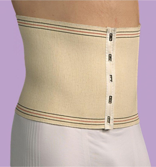 Unisex Kancalı Dar Korse 4 Kancalı