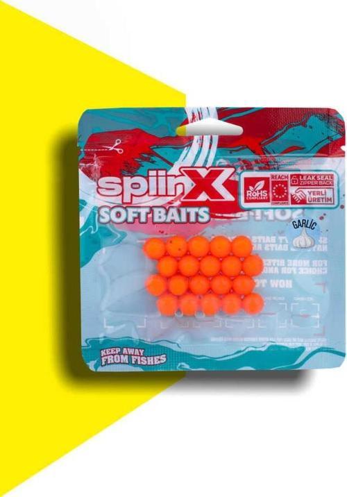 SPIINX BALIK YUMURTASI 10MM 20P SARIMSAK UV ORANGE