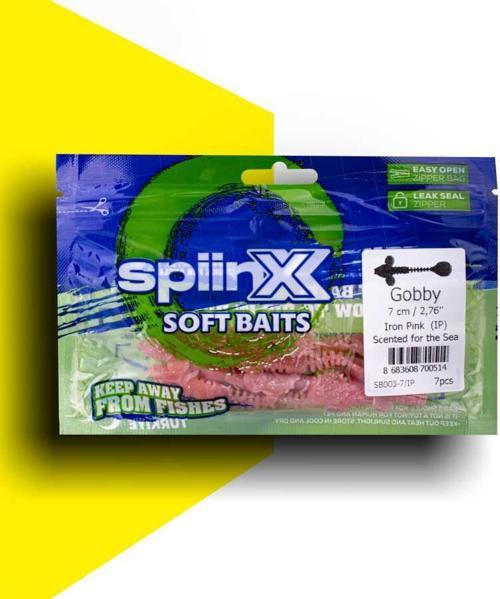 SPIINX GOBBY SİLİKON 7CM 7P IRON PINK