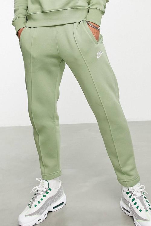 Sportswear Fleece Jogger Pant Şardonlu Yeşil Eşofman Altı