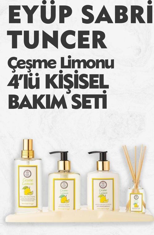 Çeşme Limonu 4'lü Kişisel Bakım Seti