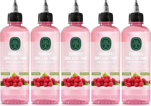 Saç Toniği 500ml Frambuazlı Sirkeli (5 Lİ SET)