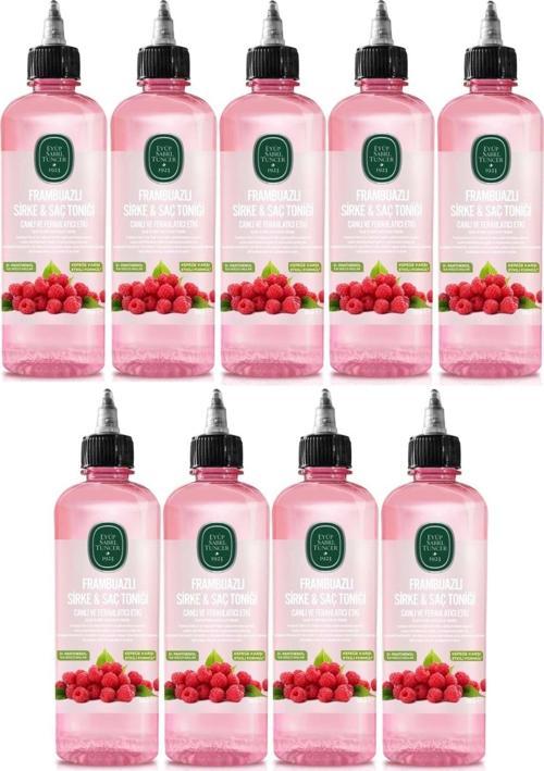 Saç Toniği 500ml Frambuazlı Sirkeli (9 LU SET)
