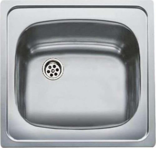 - E50 1B (46.5 X 44 ) - Ankastre Sağ Batarya Çıkışlı Eviye -Paslanmaz Çelik-46.5 Cm- 40109619