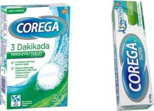 Protez Temizleyici Tablet + Protez Yapıştırıcı Krem 