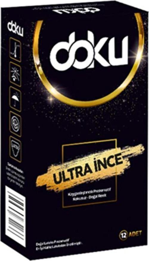 ULTRA İNCE PREZERVATİF 12 ADET