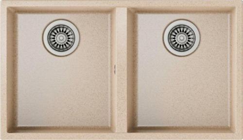 Square 760 Tezgah Altı Avena Bej Granit Evye