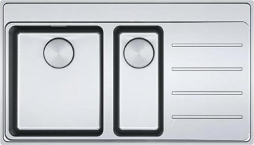 Myx 251-86 Tpl Sağ Damlalıklı Mythos Inox Eviye