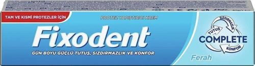 Fixodent Complete Ferah Diş Protez Yapıştırıcı Krem, 47 gr