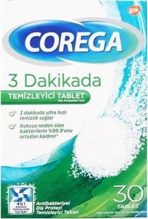 Corega Diş Protezi Temizleyici 30 Tablet