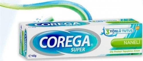 Corega Diş Protezi Yapıştırıcı Krem Naneli 40g