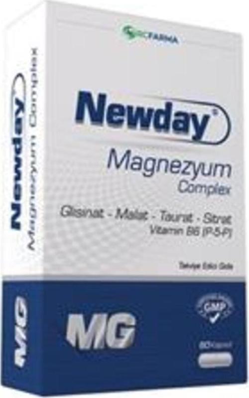 STD Newday Magnezyum Complex 60 Kapsül ( TEKLİDİR )