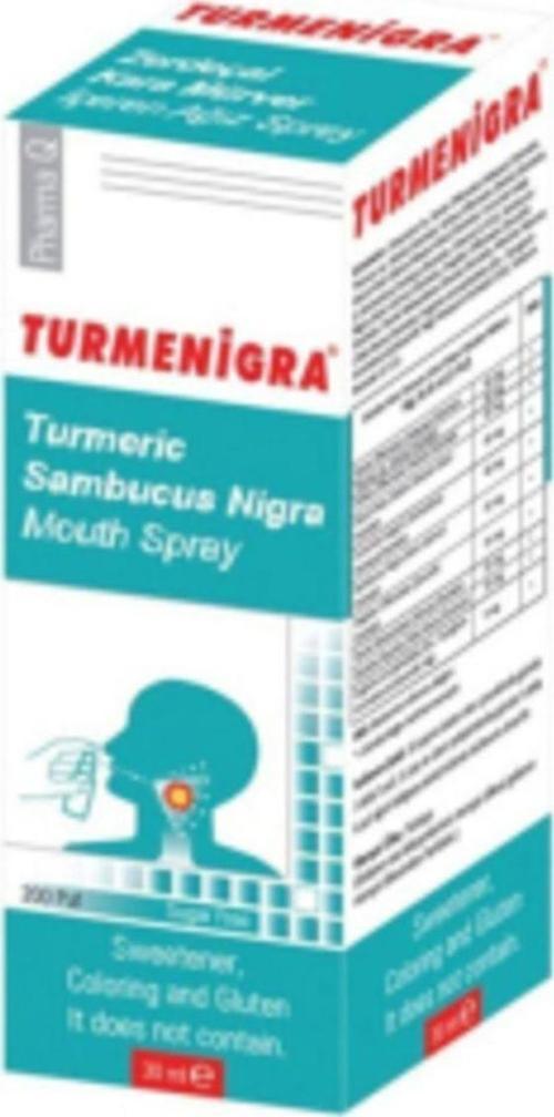 STD Turmenigra Turmeric Sambucus Nigra Mouth Spray 200 Puf 30 ML ( TEKLİDİR )