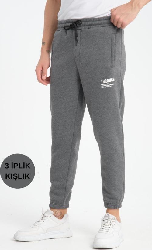 3 İplik Kışlık 6003 Erkek Eşofman Altı