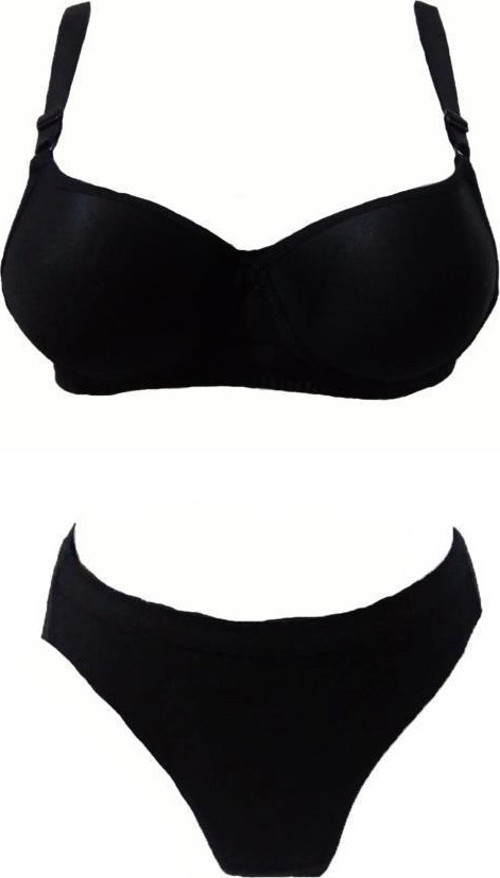 3 Adet Miss Perry Bayan Düz Desteksiz Sütyen Külot Takımı