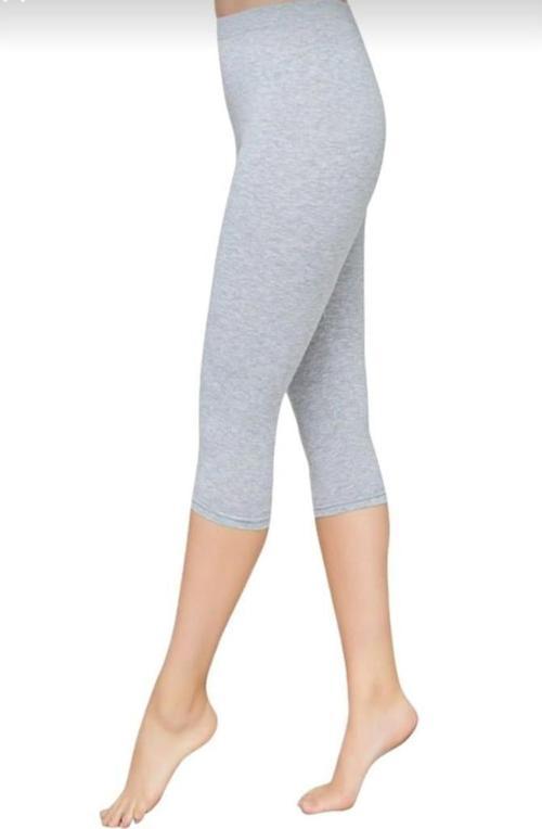 Bayan Düz Kapri Tayt Dizaltı Tayt 4005