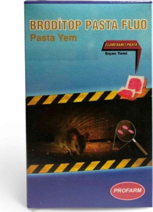 Broditop Fosforlu Fare Zehiri 100 Gr | Ani Etkili ve Güvenilir Fare Kontrolü